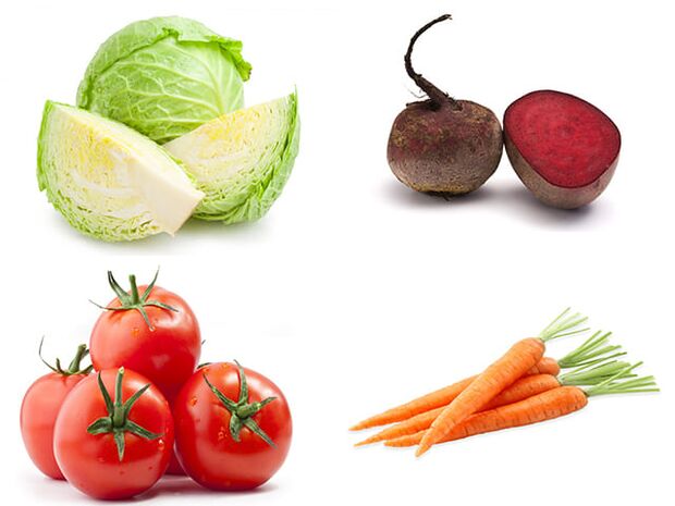 Капуста, буряк, томати та морква – доступні овочі для підвищення чоловічої потенції