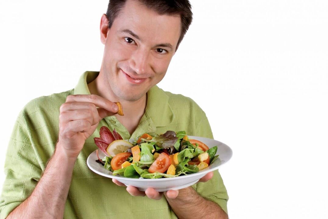 овочевий салат для чоловічої потенції